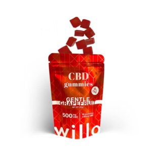 500mg CBD Gummies - Gentle Grapefruit - Willo